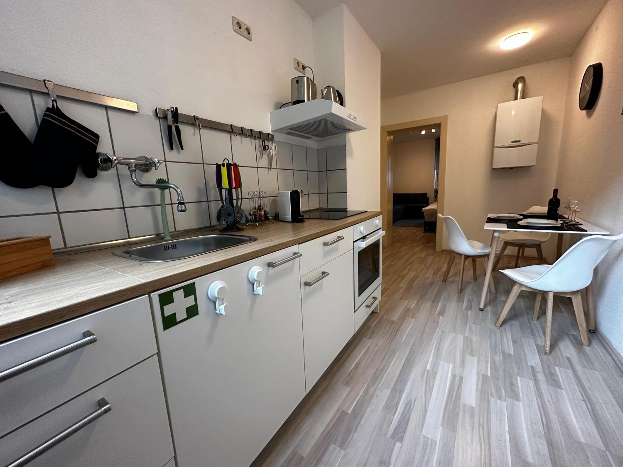 City Studios Mit Garten In Elberfeld- Zentral - Nespresso - Netflix Wuppertal Camera foto